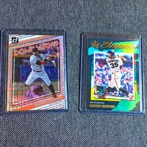 Brandon Crawford 2022 Donruss Dominators Rapture Parallel San Francisco-Elegance
